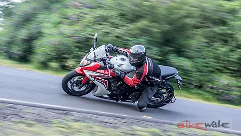 Honda CBR650F Cornering Honda CBR650F Cornering
