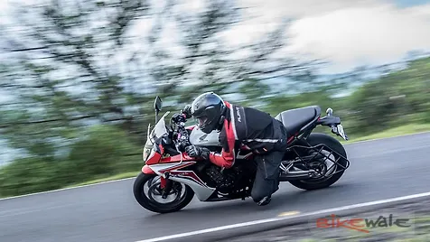 Honda CBR650F Cornering Honda CBR650F Cornering