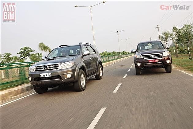 new ford endeavour 2009 vs toyota fortuner #2