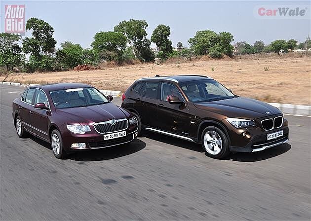 Skoda superb vs bmw x1 #2