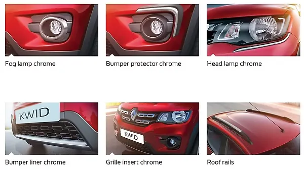 Renault Kwid accessories list revealed 