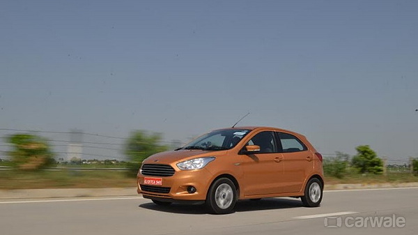 Ford figo test drive delhi #3