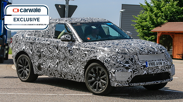 Range Rover Sport Coupe spied on test
