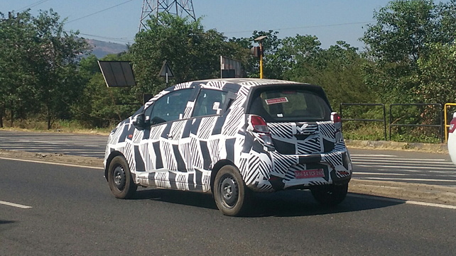 2017 Chevrolet Beat spied testing