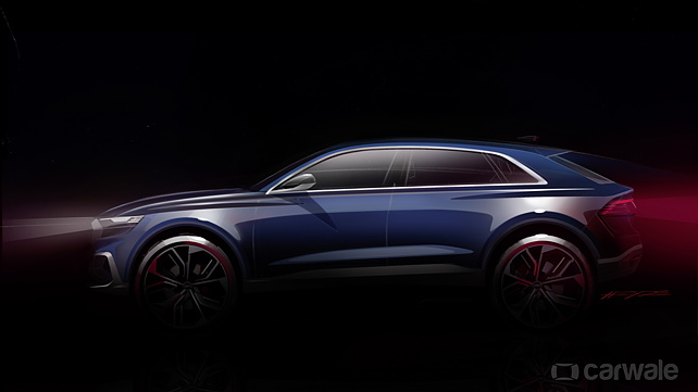 Audi Q8 Concept teased ahead of the Detroit debut