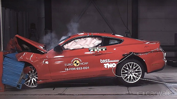 Ford Mustang scores two stars in NCAP crash test
